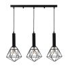 Adelide Geometric Pendant // 3 Light