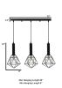 Adelide Geometric Pendant // 3 Light