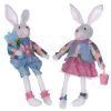 Rabbit (Set of 2) 18”H Fabric