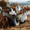 Rabbit (Set of 16) 2"H, 2.5"H, 3.5"H Resin
