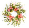 Cosmos/Berry Wreath 27"D Polyester/Plastic