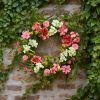 Cosmos/Berry Wreath 27"D Polyester/Plastic