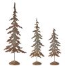 Tree (Set of 3) 17.5"H, 22.5"H, 29.75"H Metal