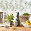 Standing Rabbit with Basket 6.75"L x 10.5"H Resin