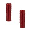 LED Wax Dripping Pillar Candle with remote and 4 and 8 Hour Timer (Set of 2) 1.75"Dx6"H Wax/Plastic
