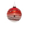 Ornament (Set of 6) 4.75"H, 4.75"H, 5.75"H Glass