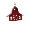 Barn Ornament (Set of 24) 3"H, 5"H Wood