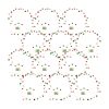 LED Sleigh Bell Garland (Set of 12) 5'L Plastic/Metal
