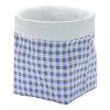 Pot (Set of 2) 3.75"L x 5.5"H, 6.5"L x 6.75"H Cement