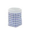 Pot (Set of 2) 3.75"L x 5.5"H, 6.5"L x 6.75"H Cement