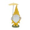 Gnome w/Umbrella (Set of 4) 6.5"H, 8.5"H Resin
