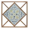 Wall Tile (Set of 2) 14.25"SQ MDF/Metal