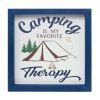 Camping Sign (Set of 4) 10"SQ MDF