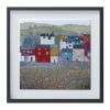 Framed House Print (Set of 2) 15.5"SQ Plastic/MDF/Paper