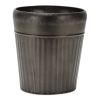 Pot (Set of 3) 5.25"D x 5.75"H, 6.25"D x 7"H, 7.5"D x 8.25"H Metal