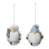 Gnome/Bell Ornament (Set of 12) 4.25"H Resin