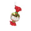 Candy Ornament (Set of 12) 3.25"H Glass