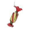 Candy Ornament (Set of 12) 3.25"H Glass