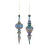 Drop Ornament (Set of 6) 12.25"H Glass