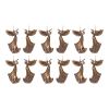 Angel w/Horn Ornament (Set of 6) 5"H Resin