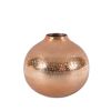 Vase (Set of 2) 8"D x 7.5"H Aluminum