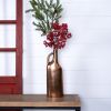 Bottle Vase 14.75"H Aluminum