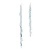 Icicle (Set of 6) 8.75"H, 11.75"H Glass