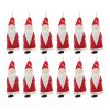 Santa Ornament (Set of 12) 5.75"H Ceramic