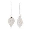 Ornament (Set of 6) 4.25"H, 4.5"H Glass