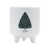 Pot (Set of 3) 5.5"D x 6.25"H Dolomite