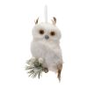 Owl Ornament (Set of 6) 4"H Foam/Polyester
