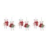 Mouse Ornament (Set of 6) 7"H Foam/Polyester
