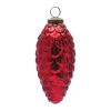 Pine Cone Ornament (Set of 6) 6.75"H Glass