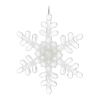 Snowflake Ornament (Set of 24) 5.25"H Acrylic