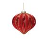 Ornament (Set of 6) 4.25"H, 4.75"H, 6"H Glass