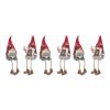 Gnome (Set of 6) 8"H, 8.25"H Resin
