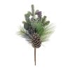 Pine/Berry/Eucalyptus Pick (Set of 2) 18"H Polyester/PVC