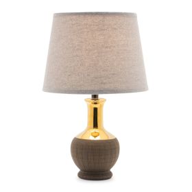 Table Lamp 17"H Ceramic/Linen Max 60W