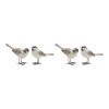 Bird (Set of 4) 5.25"H Resin