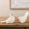 Bird (Set of 6) 4"H Resin