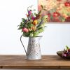 Pitcher 8.75"H Metal