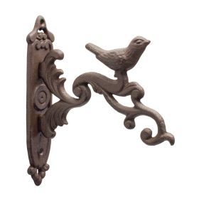 Bird Hook (Set of 2) 7.5"L x 8.5"H Cast Iron