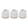 Pitcher Bud Vase (Set of 3) 4.75"H Stoneware