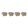 Mouse Planter (Set of 4) 6.5"L x 4.75"H Ceramic