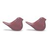 Bird (Set of 2) 6"L x 3.75"H Porcelain