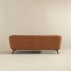 Addison Leather Sofa (86" Cognac)