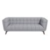 Addison Large Light Gray Fabric Sofa