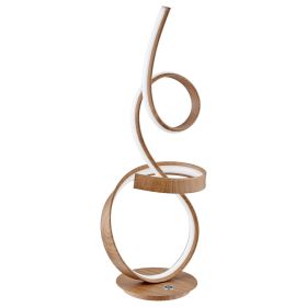 Amsterdam Light Wood Table Lamp