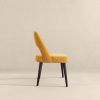 Juliana Mid Century Modern Yellow Fabric Dining Chair (Set Of 2)