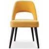 Juliana Mid Century Modern Yellow Fabric Dining Chair (Set Of 2)